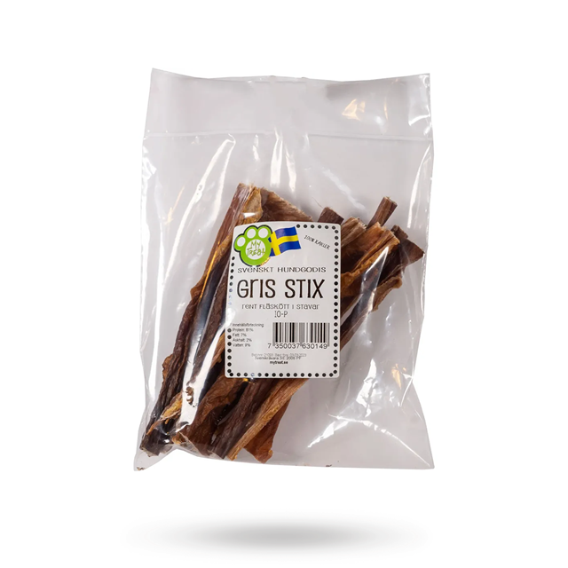 My Treat Svensk Gris Stix 18 cm 8-pack