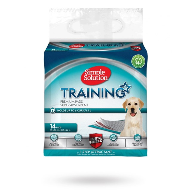 Training Pads - Absorberande Valpmattor 14 st