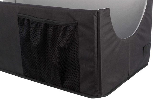 Bilsäte Dubbelt - svart/grå