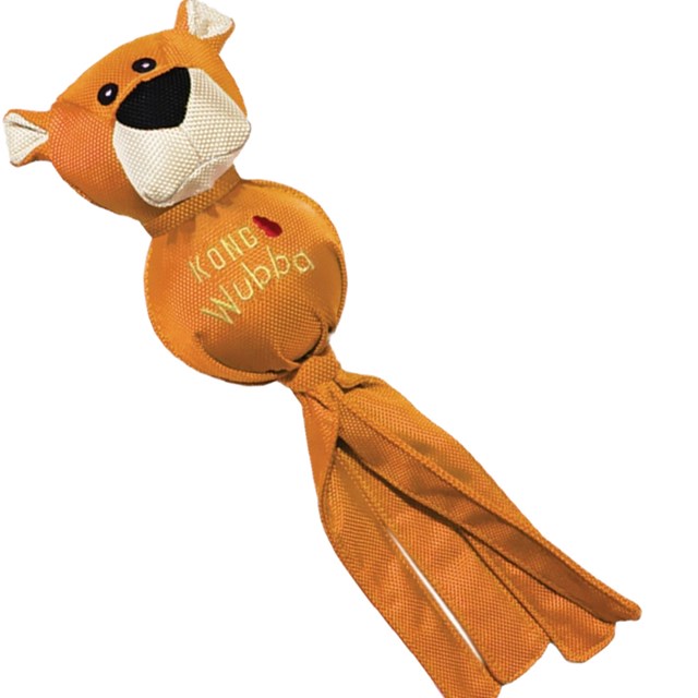Kong Wubba Ballistic Friends - Hundleksak med pip