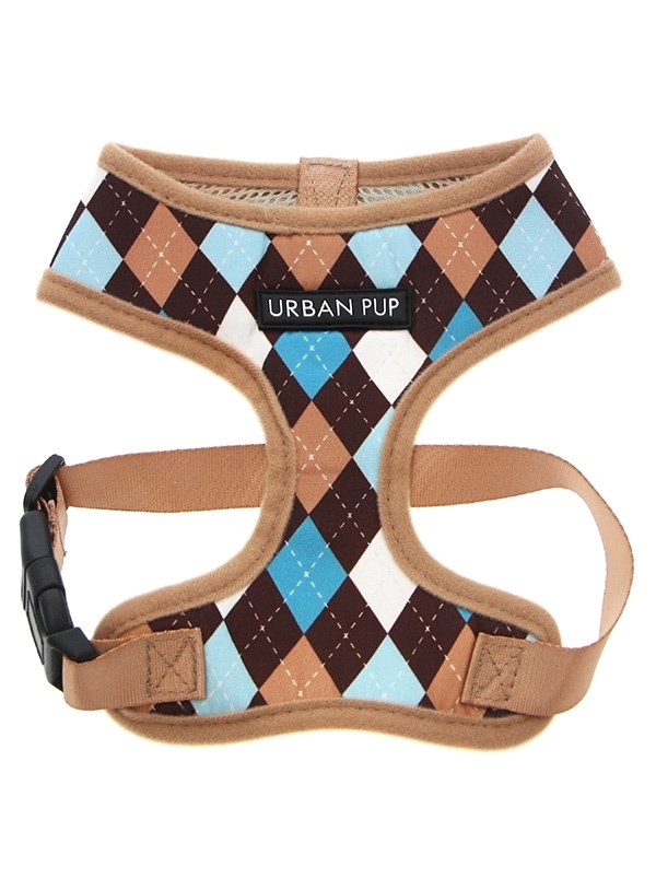 Brown & Blue Argyle - Hundsele