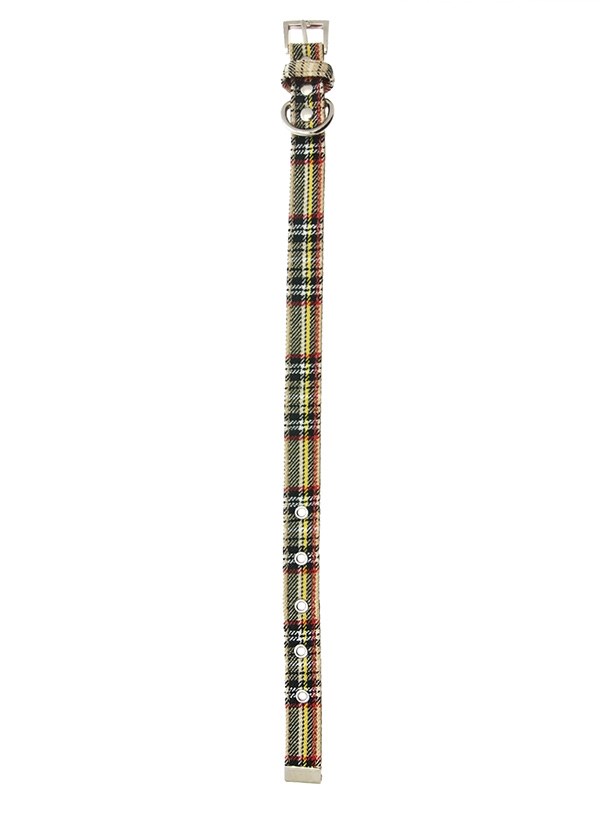 Brown Tartan Hundhalsband