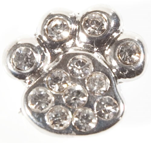 Rhinestone Charm Paw