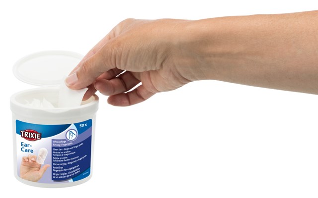 Fingertutor med Aloe Vera för öronvård - 50 st