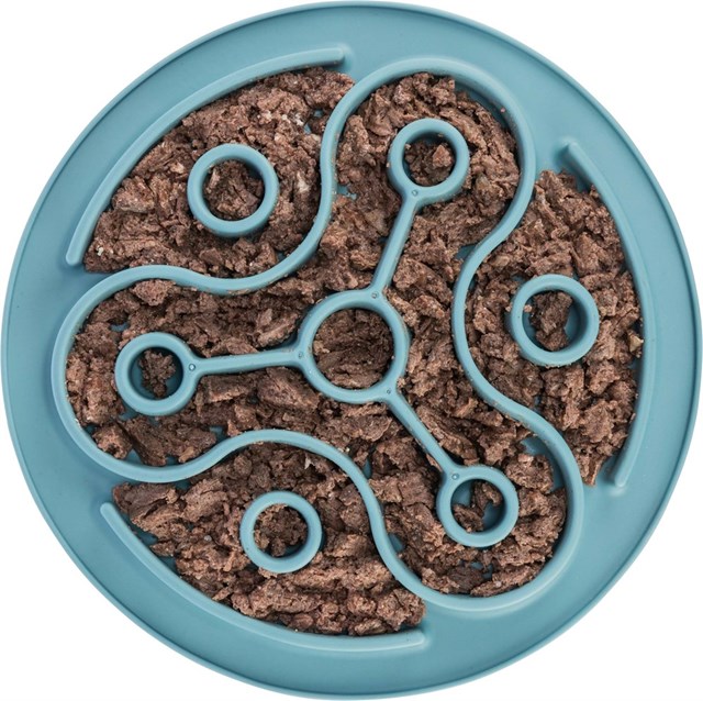 Trixie Slow Feed fodermatta - Blå