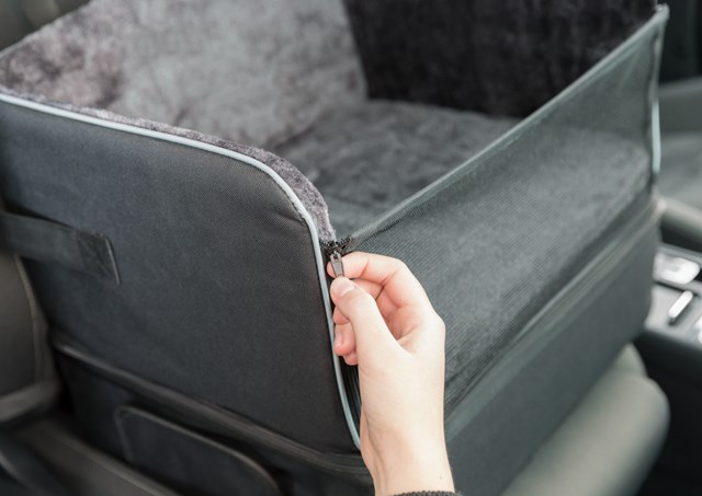 Bilsäte 45 x 39 x 38,5 cm - Svart