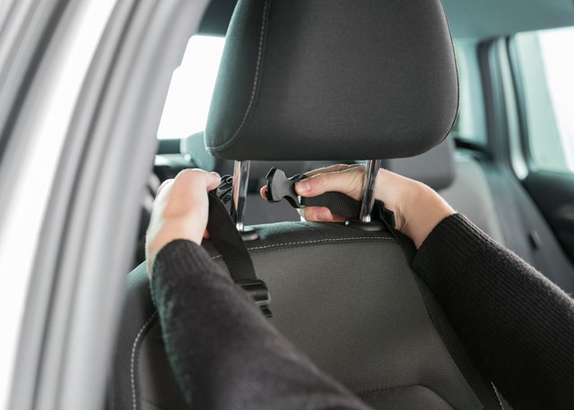 Bilsäte 45 x 39 x 38,5 cm - Svart