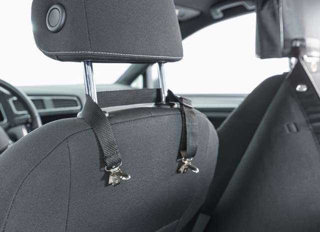 Bilskydd Baksäte Delbar - Svart