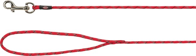 Junior Löplina För Valp 4 m x 4 mm - Röd