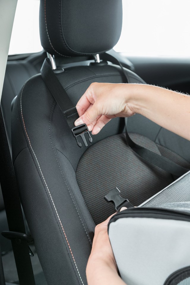 Bilsäte 44×37×40 cm Grå/Svart