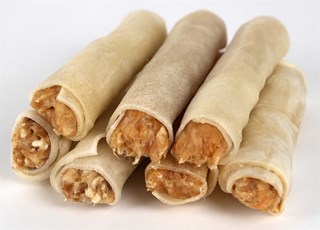 2pets Nordisk Tuggrulle Med Kalkon 13 Cm