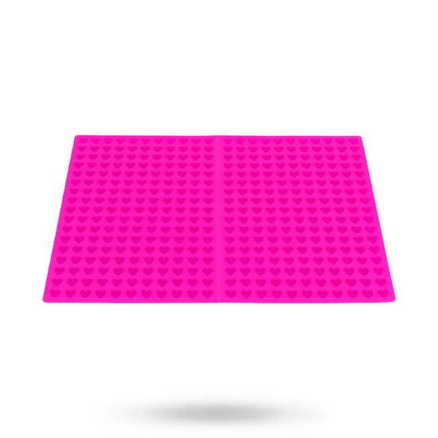 Bakform/Lick´n´Snack Slickmatta 38×28 cm - Hjärtan