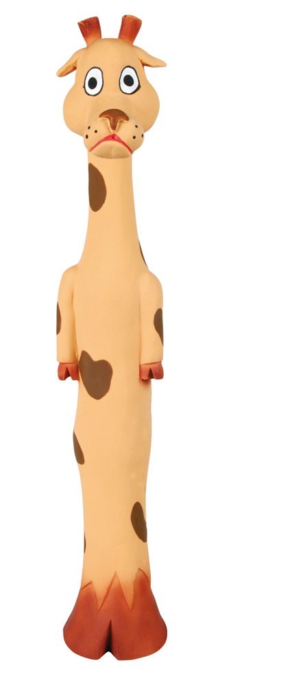 Tyngre Latexleksak med djurläte - 30-32 cm