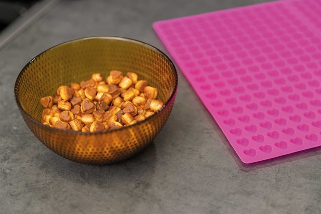 Bakform/Lick´n´Snack Slickmatta 38×28 cm - Hjärtan