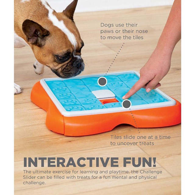 Nina Ottosson Dog Challenge Slider - Aktiveringsleksak