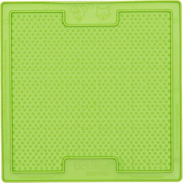 Lickimat Soother Hundskål/Slickmatta Grön 20x20
