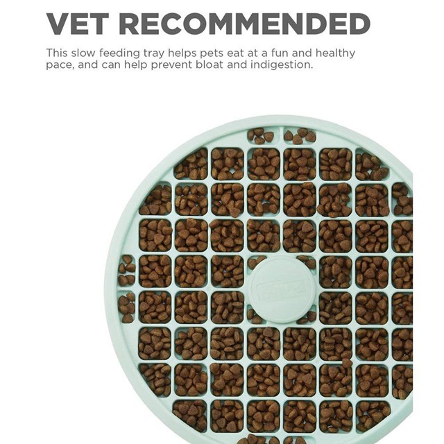 OUTWARD HOUND Fun Feeder Slo Tray matskål - Mint