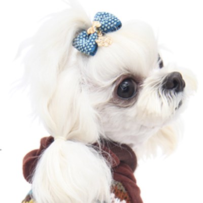 Snowflake Pendant Ribbon Hair Pin