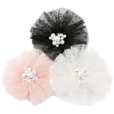 Big Blossom Hairpin Svart