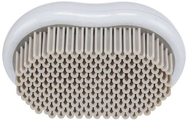 Borste för textilier