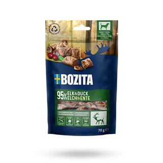 Bozita Snacks Meaty Bites Elk & Duck 70g