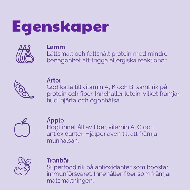 Buddy Crunchy Snack lamb & Cranberries 150g