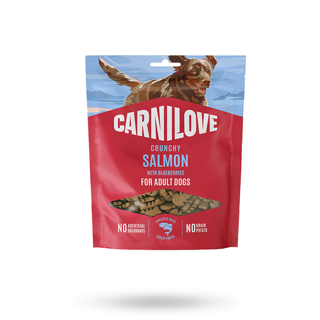 Carnilove Dog Crunchy Snack Salmon with Blueberries 200g