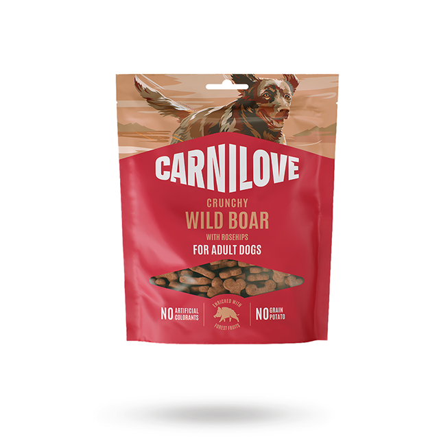 Carnilove Dog Crunchy Snack Wild Boar with Rosehips 200g