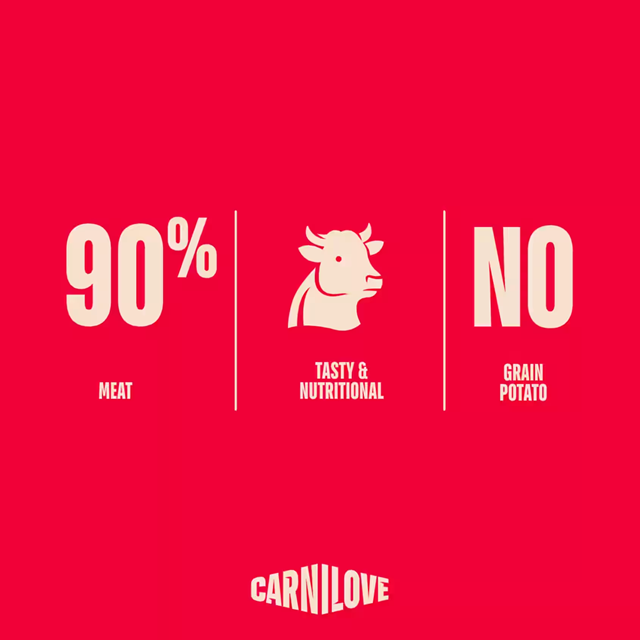Carnilove Dog Jerky Beef fillet 100g