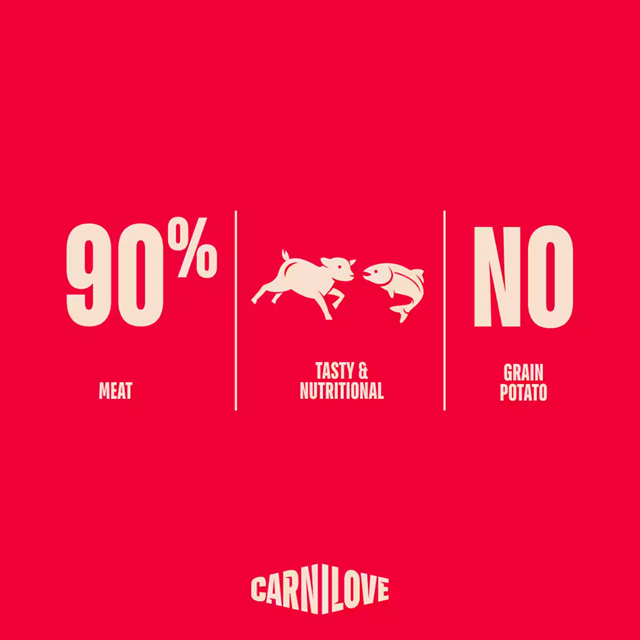 Carnilove Dog Jerky Lamb with Salmon 100g
