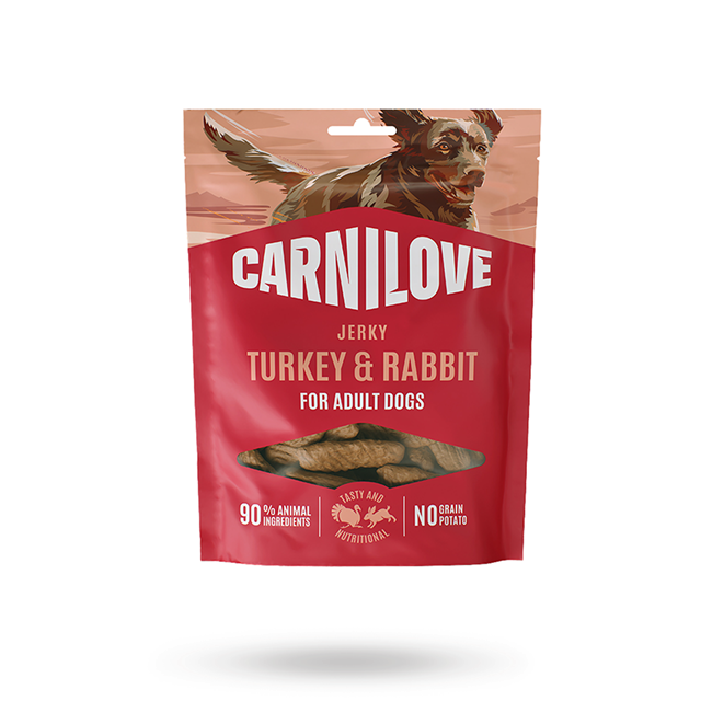Carnilove Dog Jerky Turkey & Rabbit 100g
