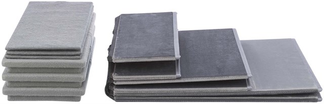 Hundtrappa med förvaring - Grå