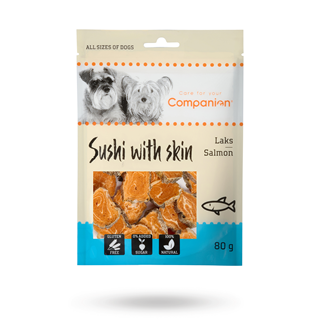 Companion Skin Wrapped Sushi Lax 80g