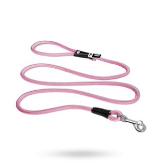 Curli Stretch Comfort Line Elastiskt Hundkoppel - Rosa