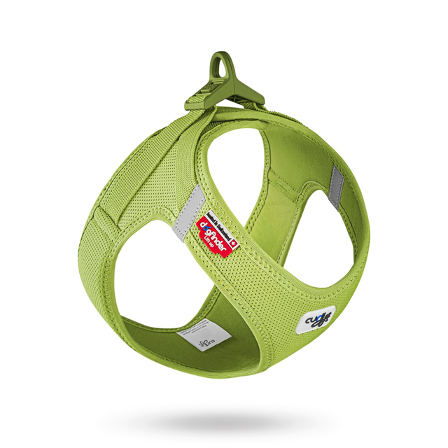 Curli Vest Clasp Air-Mesh Hundsele - Lime