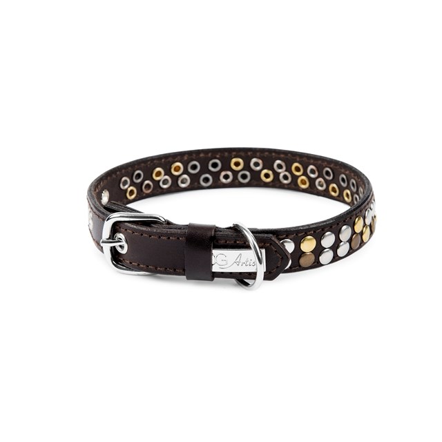 COOLSTUFF Brown - Läder Hundhalsband