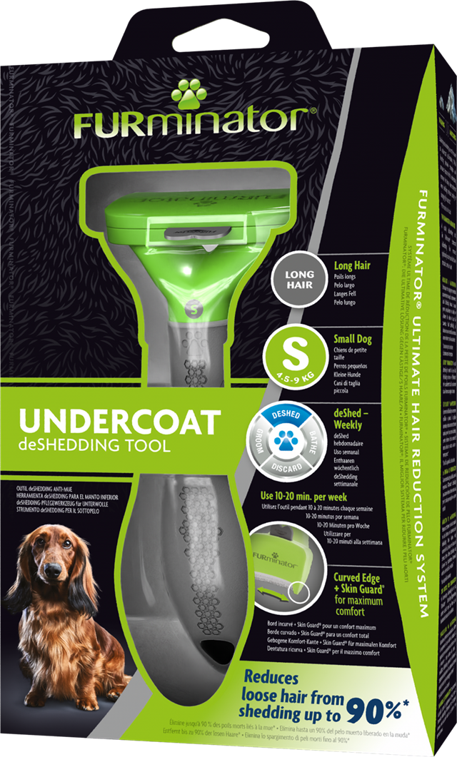 Furminator Deshedding Tool - För små hundar med lång päls