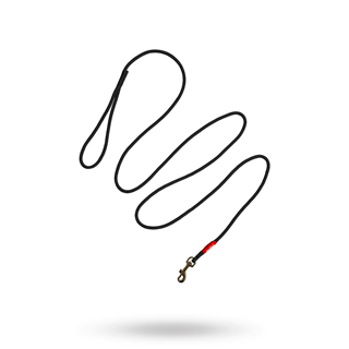 Dogman Air Basic Rope Hundkoppel Svart