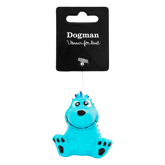 Dogman Leksak Igelkott Turkos - Med pip