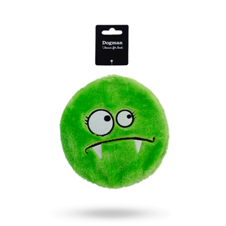 Dogman Monster Grön - Mjuk Hundleksak Med Pip