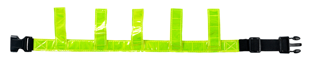 Dogman Reflexhalsband med Flärpar Gul