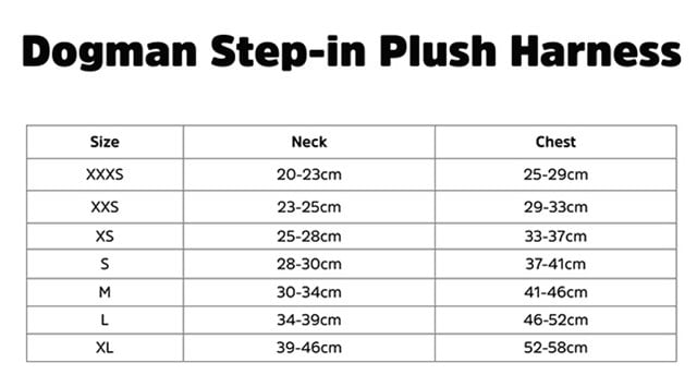 Dogman Step-in Plush Hundsele Svart/Brun