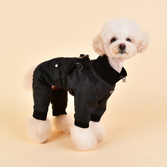 GARNET Black - Hundoverall