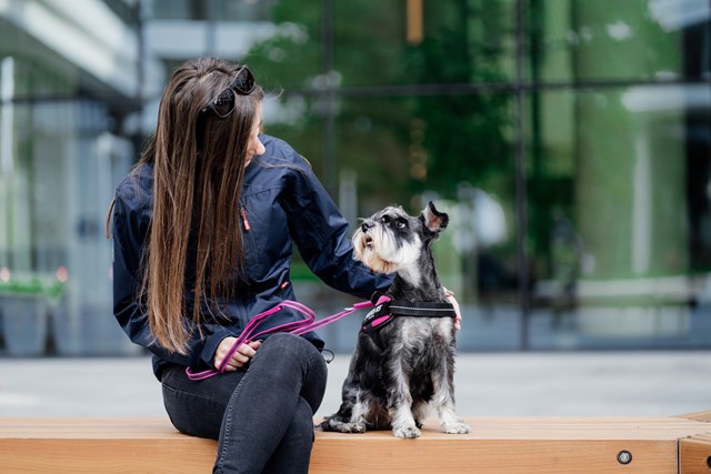 K9 Super-Grip Koppel Rosa/Grå 14 mm