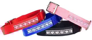 Esc Rhinestone Collar - Blå