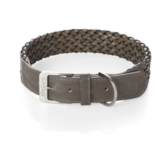 MiaCara Venezia Braided Collar - Taupe