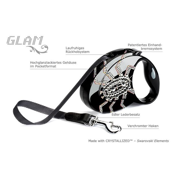 Glam Spider 3 m - Svart