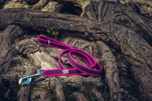 K9 Super-Grip Koppel Rosa/Grå 20 mm