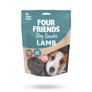 Fourfriends Dog Snacks Lamb 200g