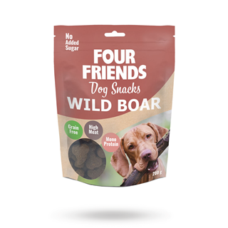 Fourfriends Dog Snacks Wild Boar 200g